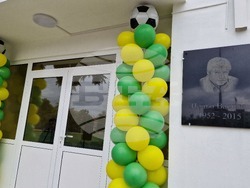 Шумен - откриване на обновения ученически стадион "Цоньо Василев" - церемония
