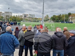 Шумен - откриване на обновения ученически стадион "Цоньо Василев" - церемония