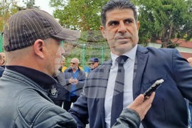 Шумен - откриване на обновения ученически стадион "Цоньо Василев" - церемония