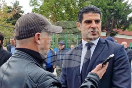 Шумен - откриване на обновения ученически стадион "Цоньо Василев" - церемония