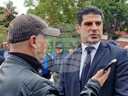 Шумен - откриване на обновения ученически стадион "Цоньо Василев" - церемония