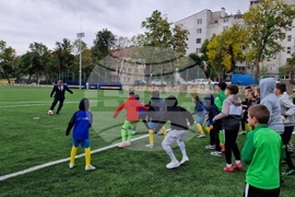 Шумен - откриване на обновения ученически стадион "Цоньо Василев" - церемония