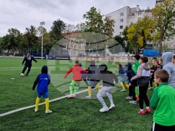 Шумен - откриване на обновения ученически стадион "Цоньо Василев" - церемония
