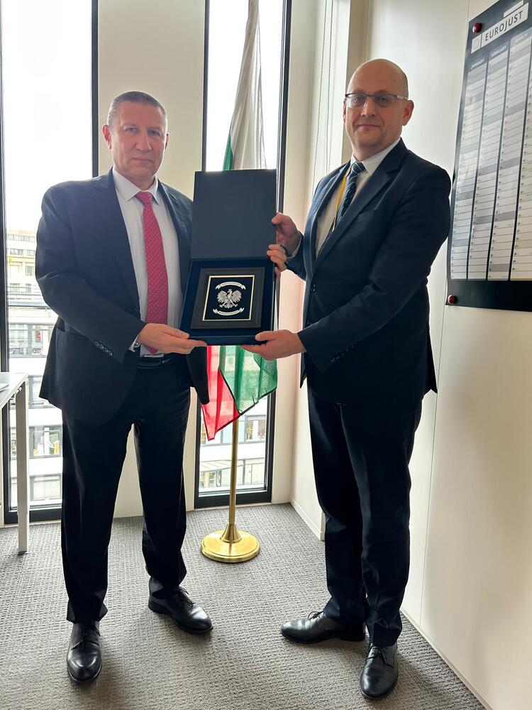 Acting Prosecutor General Sarafov Discusses Judicial Cooperation with Poland’s Deputy Prosecutor General Bilewicz