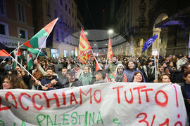 Italy Gaza Flotilla Protest