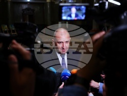 Софийски университет „Св. Климент Охридски“ - Румен Радев - брифинг