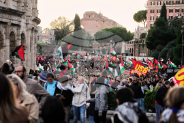 Italy Gaza Flotilla Protest