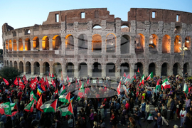 Italy Gaza Flotilla Protest