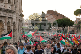 Italy Gaza Flotilla Protest