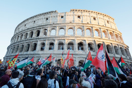 Italy Gaza Flotilla Protest