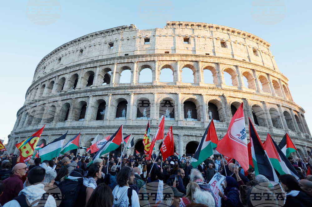 Italy Gaza Flotilla Protest