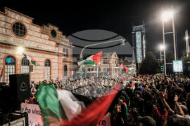 Italy Gaza Flotilla Protest