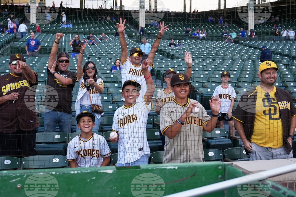 Padres Cubs Baseball