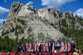 Immigration Noem Rushmore