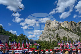 Immigration Noem Rushmore