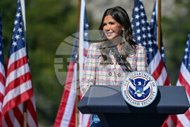 Immigration Noem Rushmore