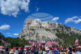 Immigration Noem Rushmore