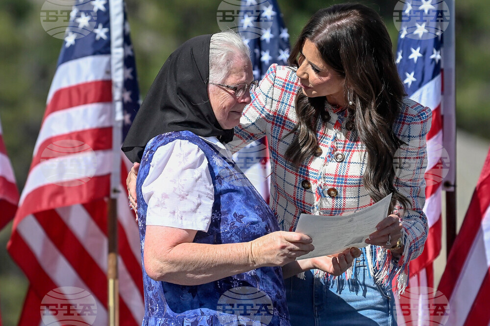 Immigration Noem Rushmore