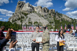 Immigration Noem Rushmore