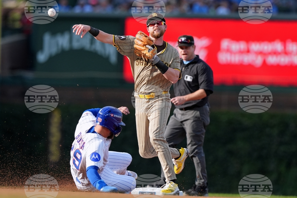 Padres Cubs Baseball
