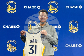 Warriors Seth Curry Basketball