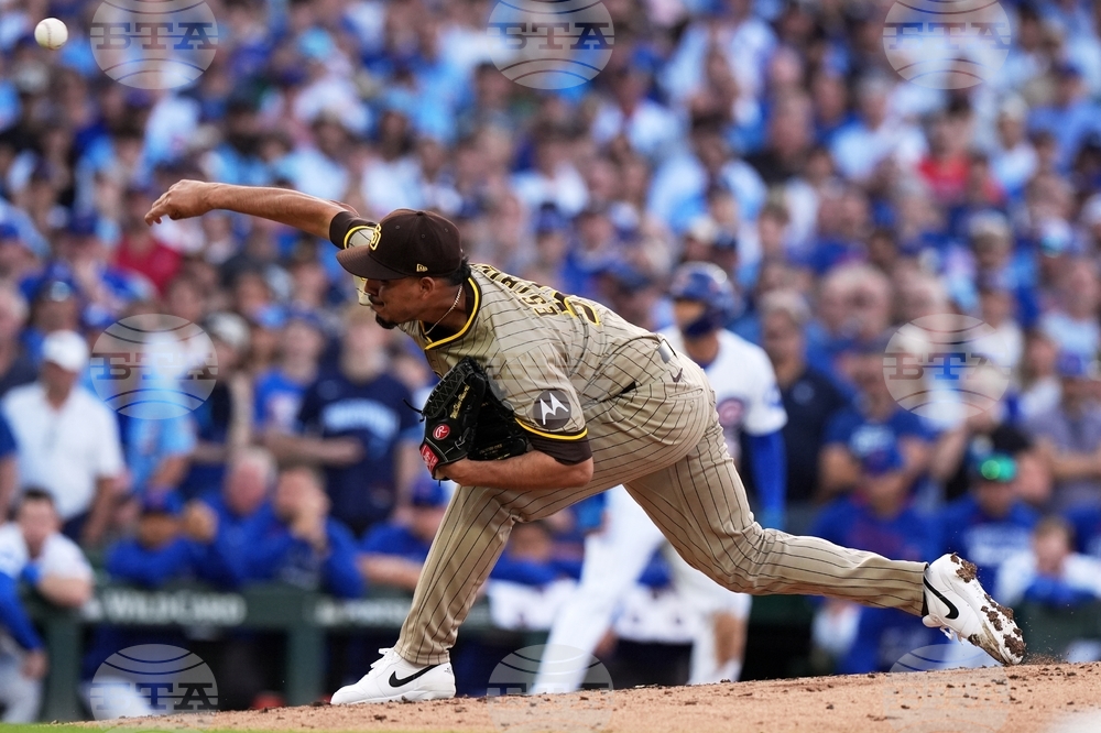 Padres Cubs Baseball