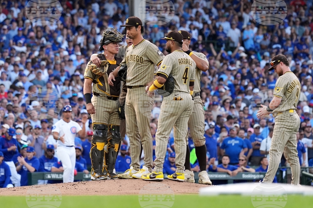 Padres Cubs Baseball
