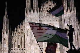 Italy Gaza Flotilla Protest