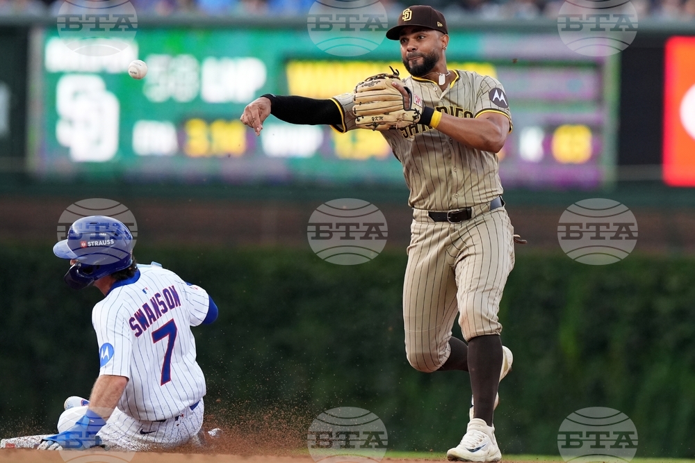 Padres Cubs Baseball