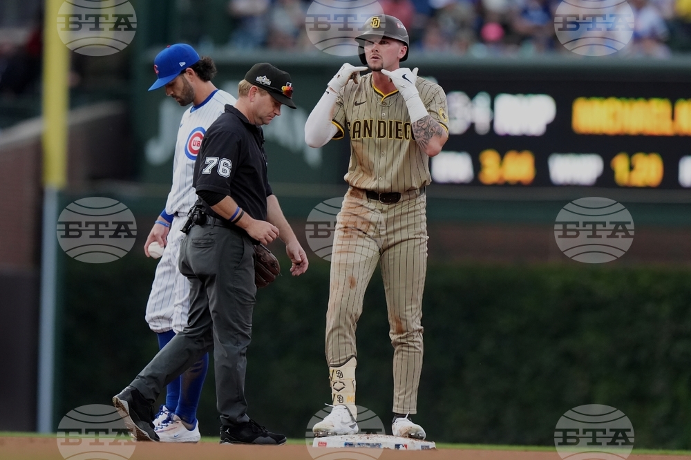 Padres Cubs Baseball