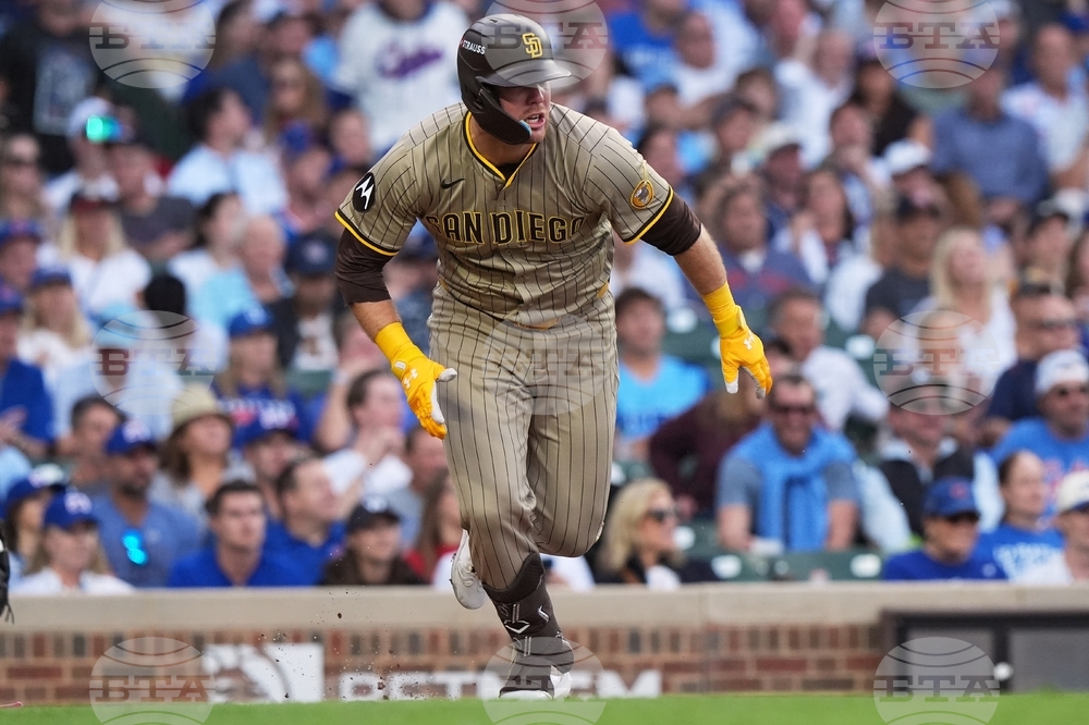 Padres Cubs Baseball