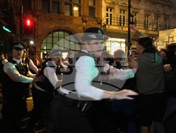 APTOPIX Britain Gaza Flotilla Protest