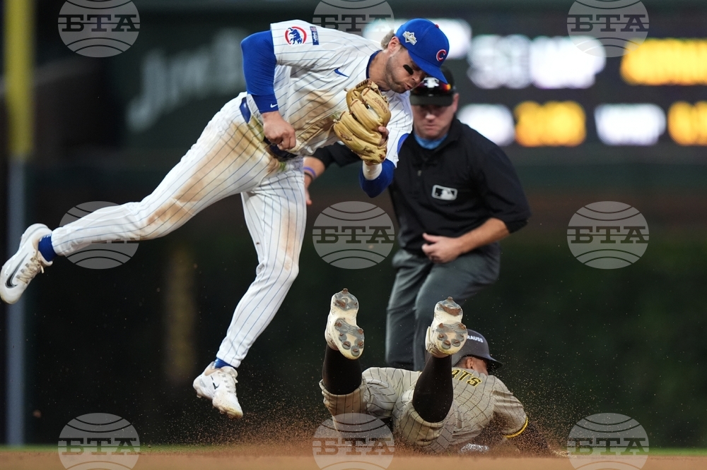 Padres Cubs Baseball