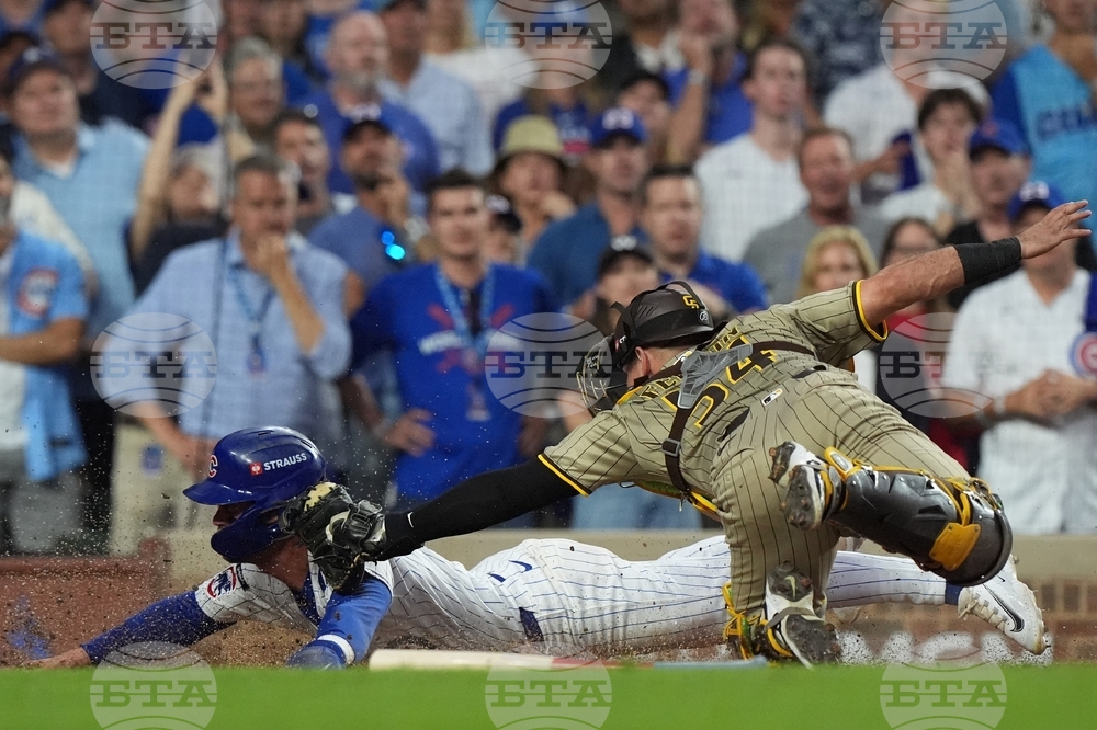 Padres Cubs Baseball