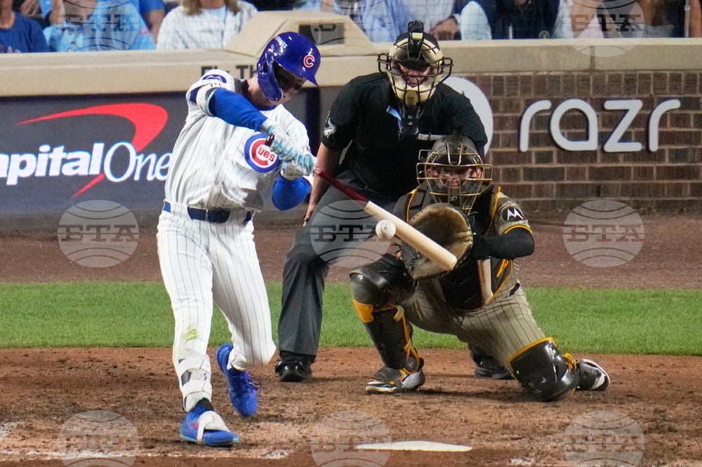 Padres Cubs Baseball
