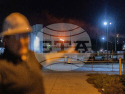 Oil Refinery Fire LA