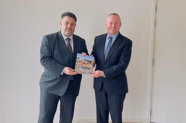 Deputy PM Meets Council of Europe Commissioner for Human Rights in Brussels