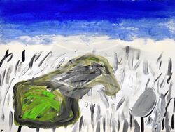 Явор Костадинов показва „Нещо, което отнасяш със себе си“ в Съюза на българските художници. Снимка: СБХ