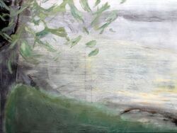 Явор Костадинов показва „Нещо, което отнасяш със себе си“ в Съюза на българските художници. Снимка: СБХ