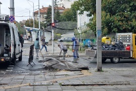 Бургас - валежи - частично бедствено положение