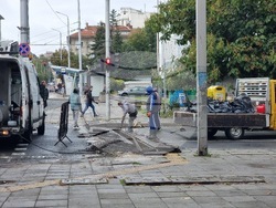 Бургас - валежи - частично бедствено положение