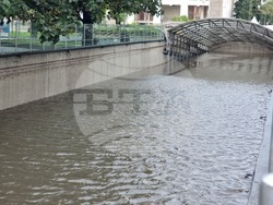 Бургас - валежи - частично бедствено положение