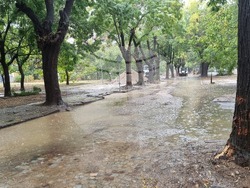 Пловдив - дъжд - улици