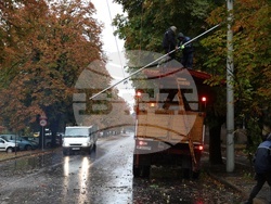 Русе - силен вятър - обстановка