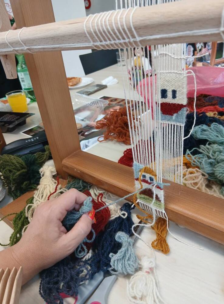 Творческо ателие за тъкане на чипровски килими организираха от Българското културно сдружение и читалище „Малката България” в Мюнстер