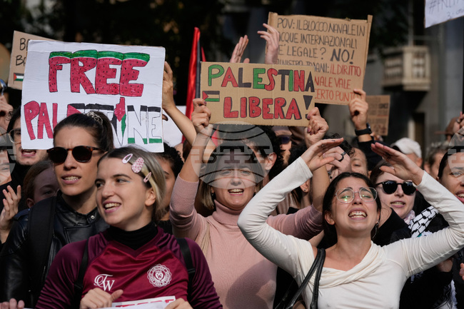 Протестиращи поискаха Италия да не играе световната квалификация с Израел заради ситуацията в Газа