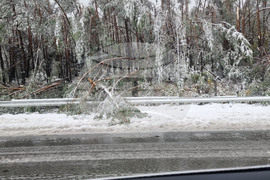 Автомагистрала „Хемус“ - снеговалеж 