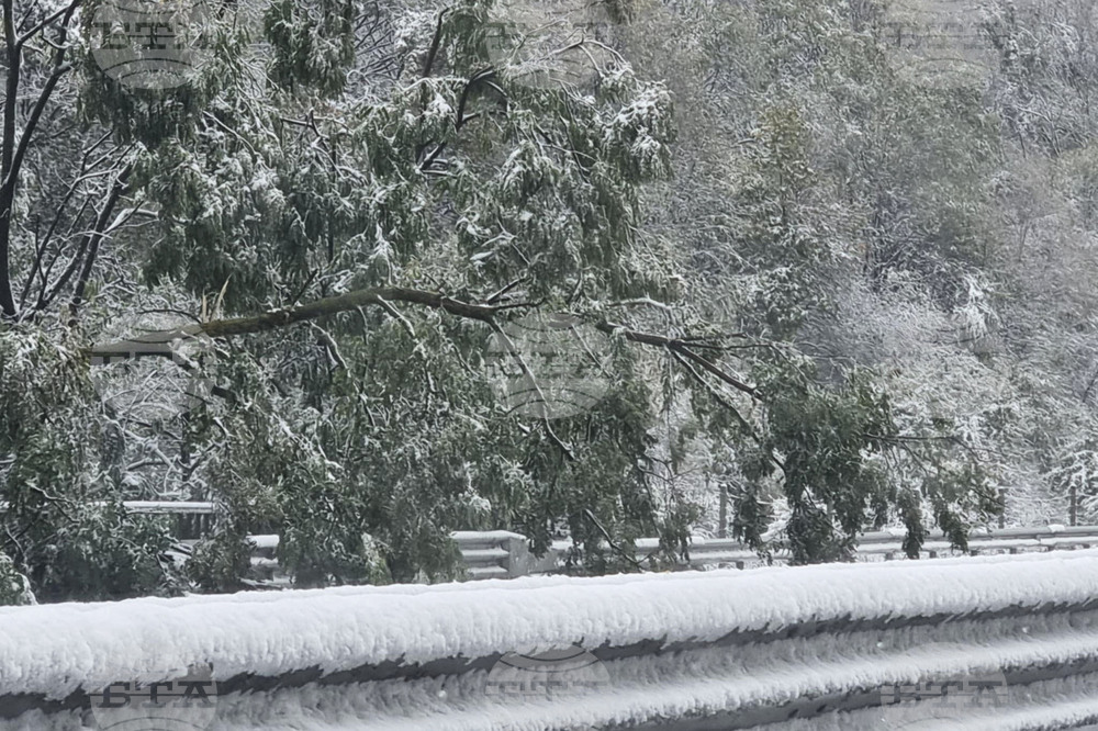 Автомагистрала „Хемус“ - снеговалеж 