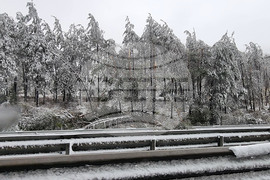 Автомагистрала „Хемус“ - снеговалеж 