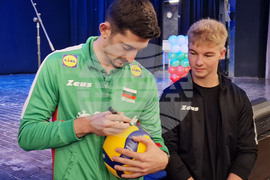 Стара Загора - Руси Желев - ученици - среща